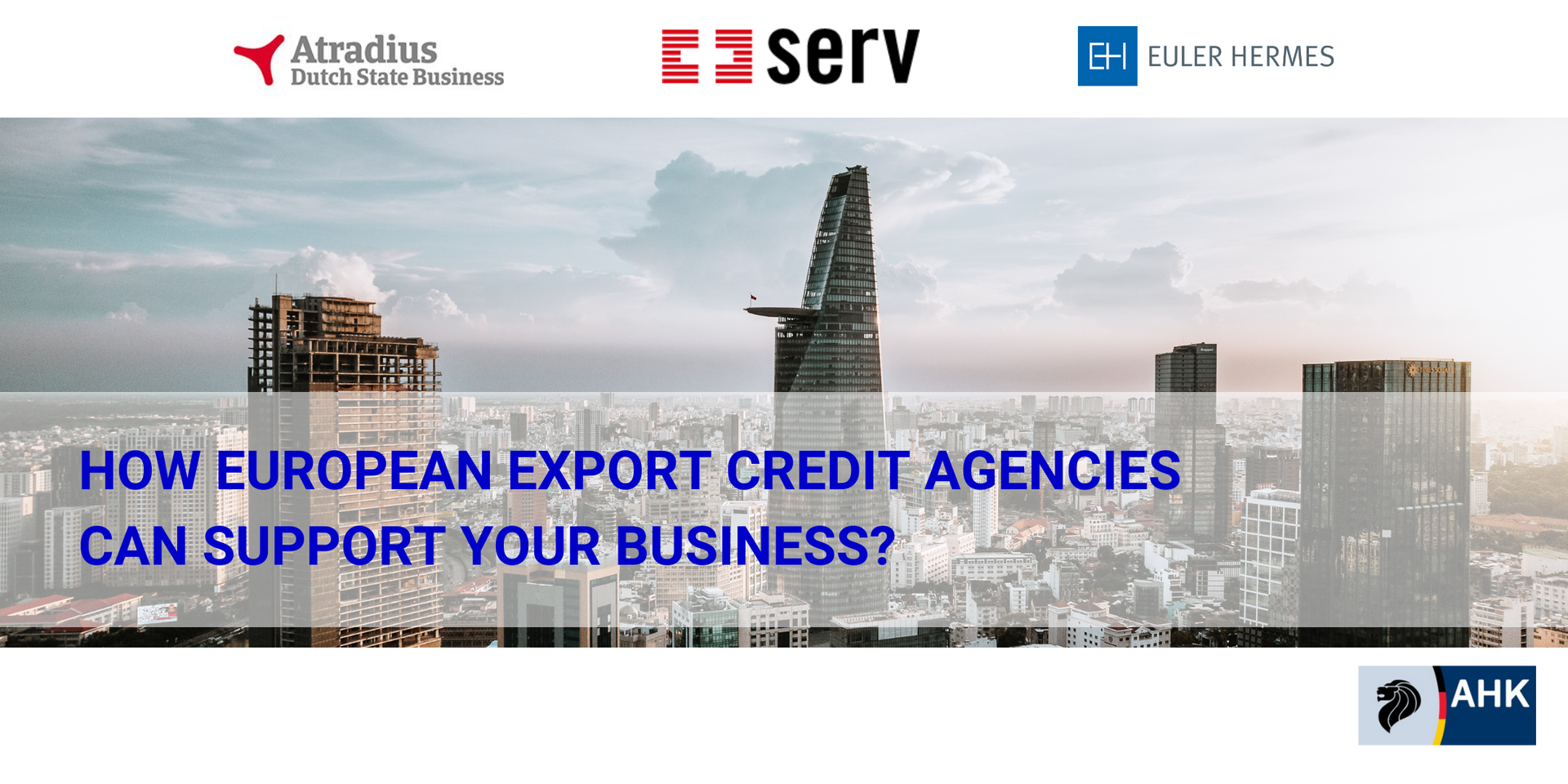 thumbnails Conference: How European Export Credit Agencies can support your business?