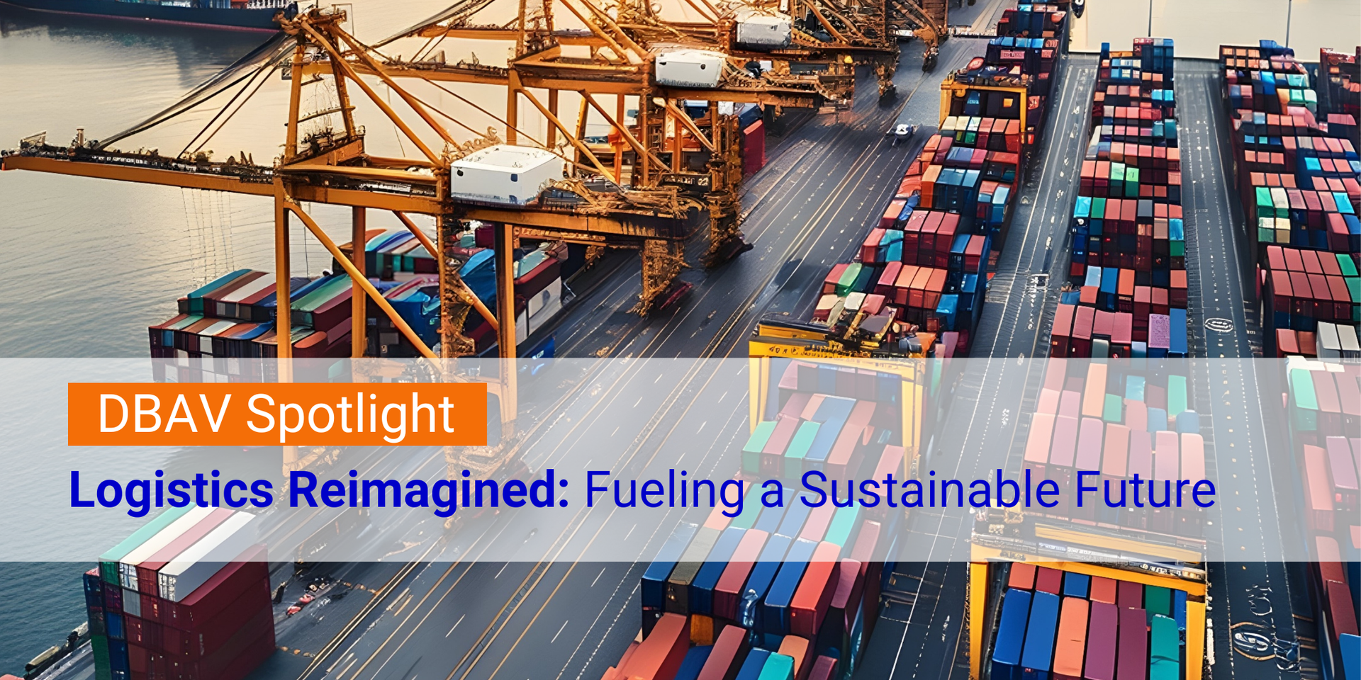 thumbnails DBAV Spotlight: Logistics Reimagined - Fueling a Sustainable Future (invite only)